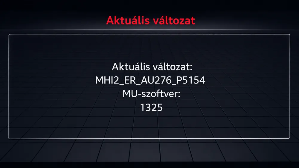 MHI2 — Audi